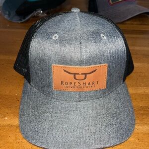 Gray and Black Trucker Hat